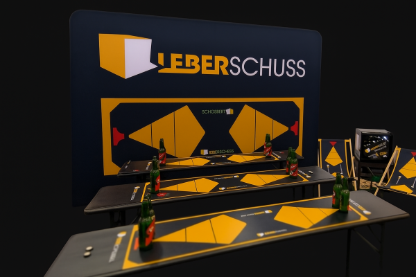 Leberschuss DIY für Bierzeltgarnitur